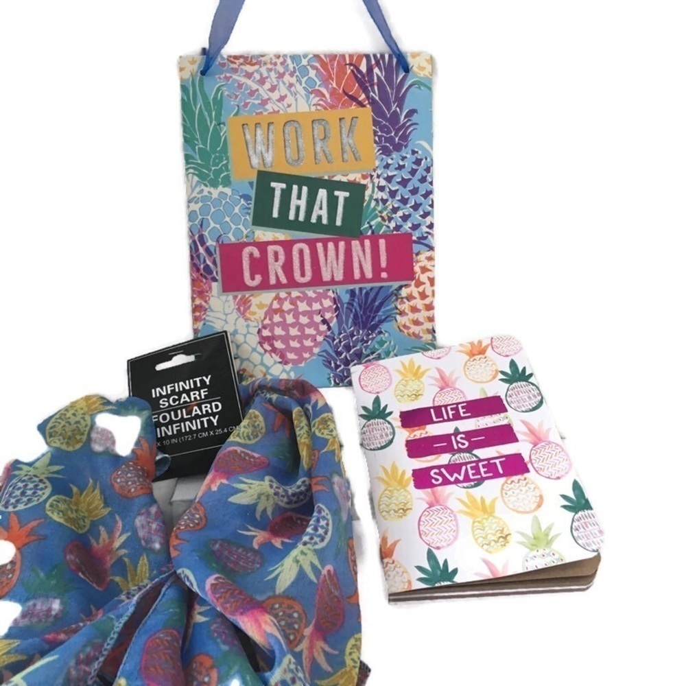 Pineapple Gift 3 Piece Gift Set